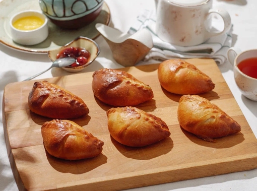Пирожки с картофелем и грибами